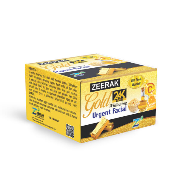 Gold 24k Whitening Urgent Facial