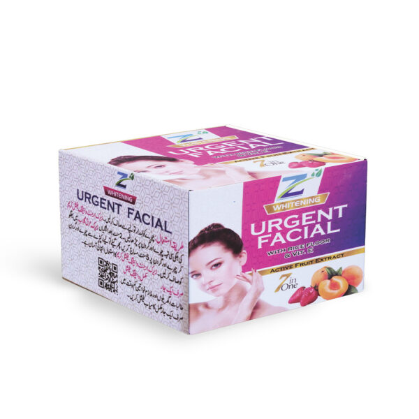 Whitening Urgent Facial (WITH RICE FLOOR & VIT. E ACTIVE FRUIT EXTRACT)