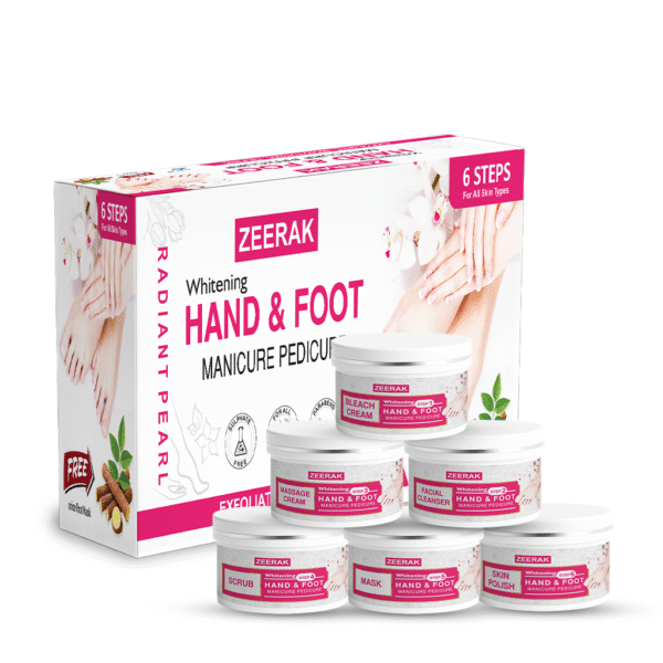 Zeerak Whitening Hand & Foot Manicure Pedicure Kit